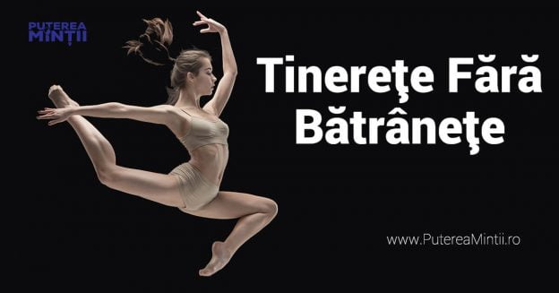 O balerina in salt, in aer, plina de gratie si de tinerete